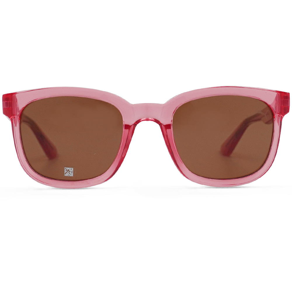 PUMA l 酷派方框太陽眼鏡 俏皮紅