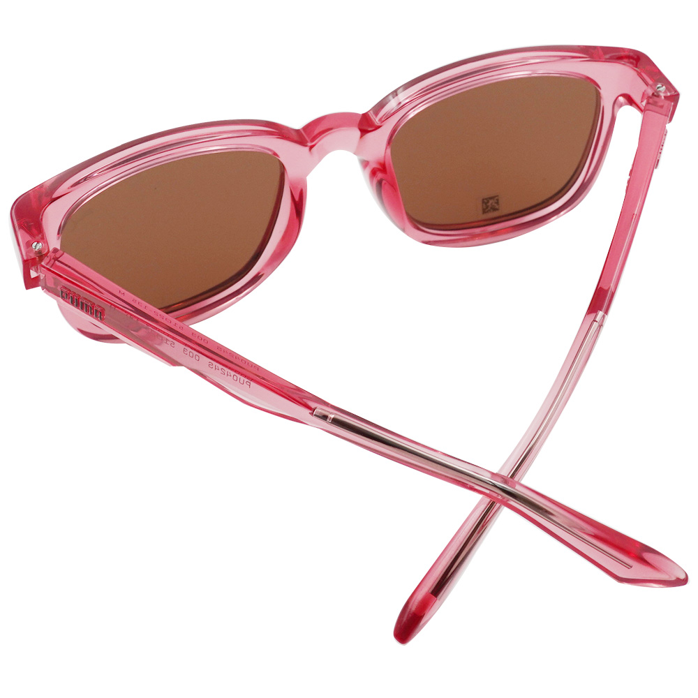 PUMA l 酷派方框太陽眼鏡 俏皮紅