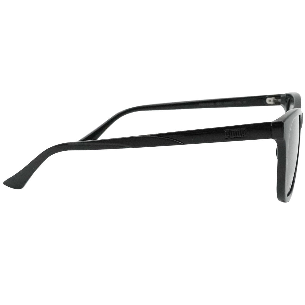 PUMA l 靜謐款方框太陽眼鏡 純淨黑