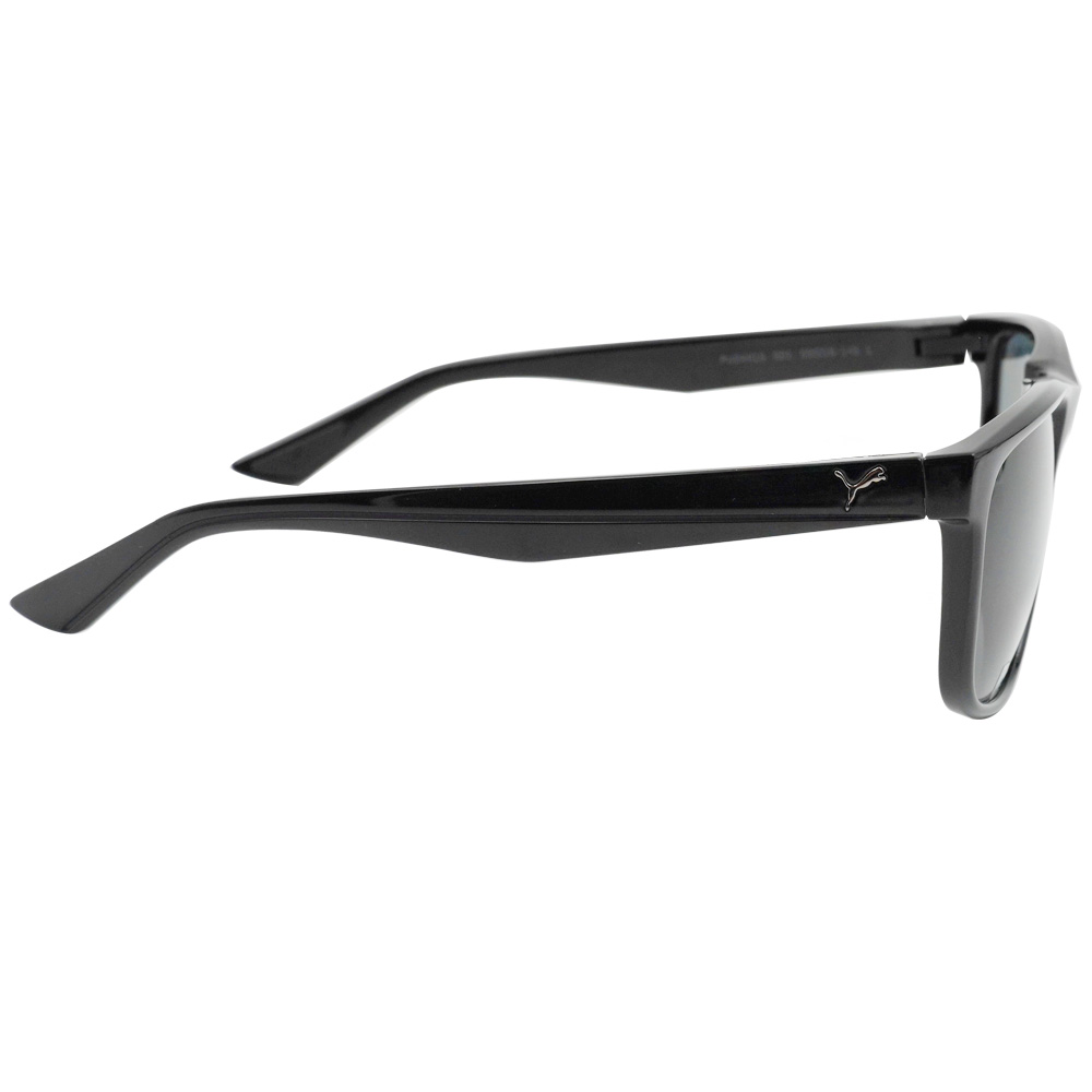 PUMA l 騰躍款大方框太陽眼鏡 鋼琴黑