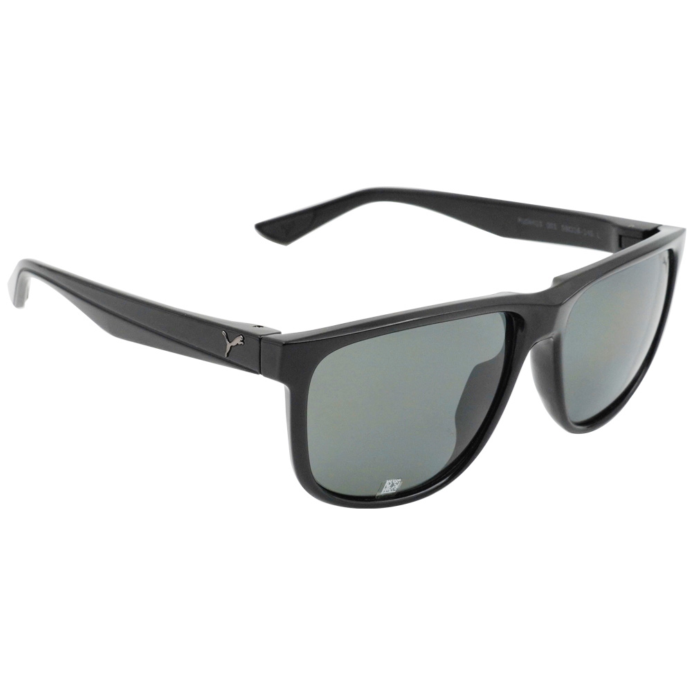 PUMA l 騰躍款大方框太陽眼鏡 鋼琴黑