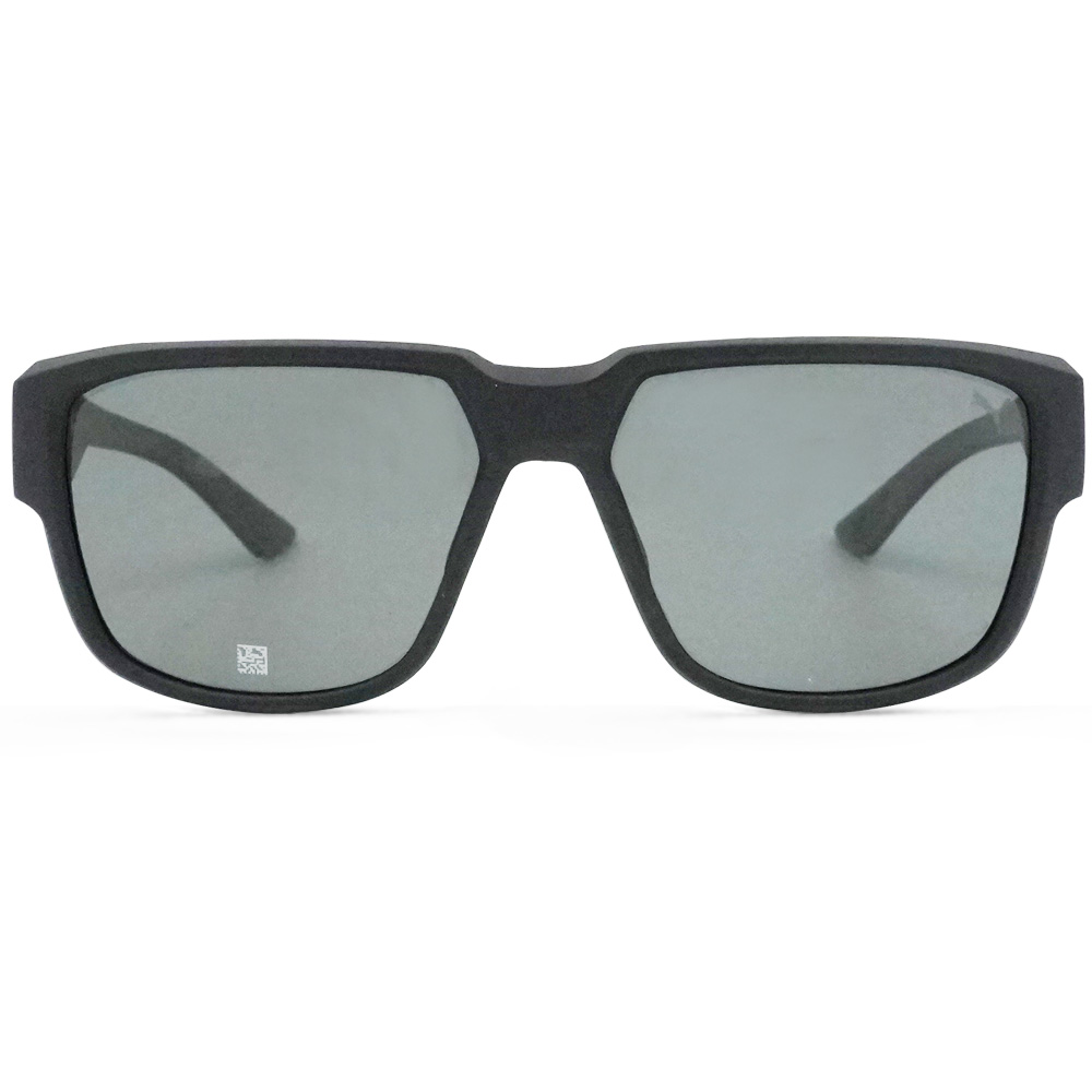 PUMA l 飛馳感多邊框太陽眼鏡 霧黑