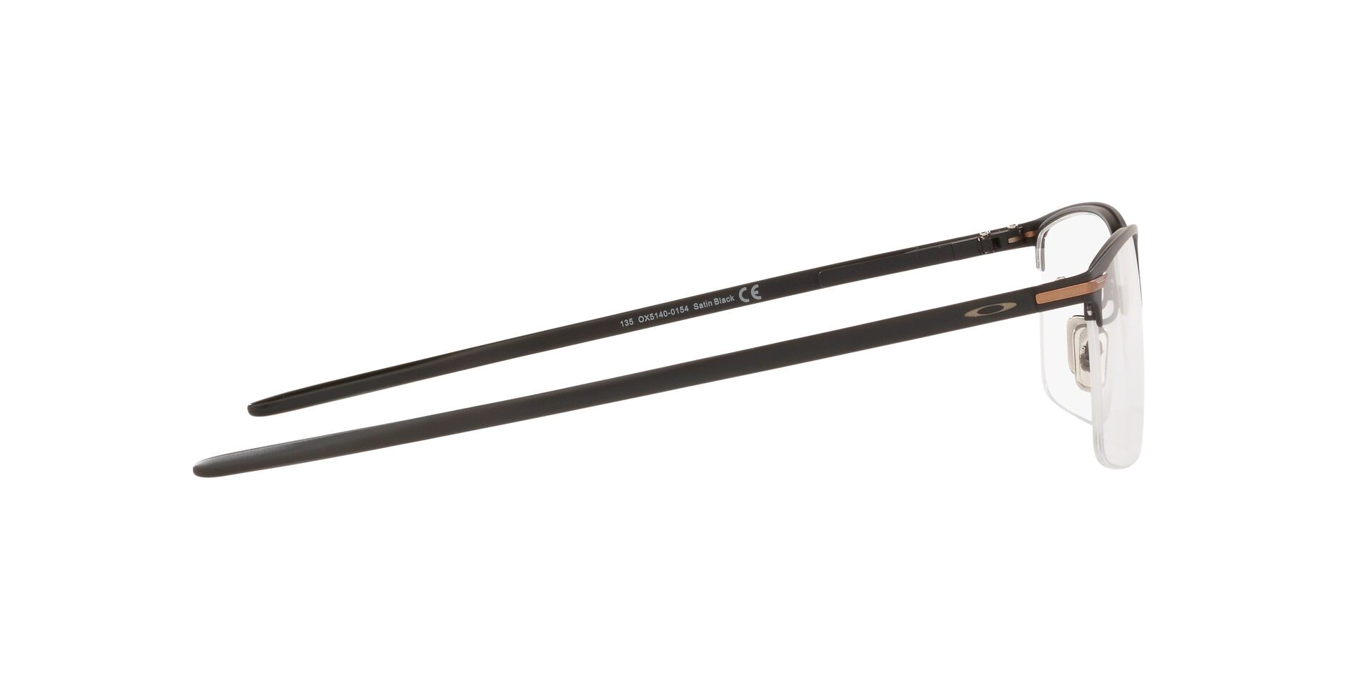 OAKLEY |時尚細邊眉框眼鏡 |時尚黑