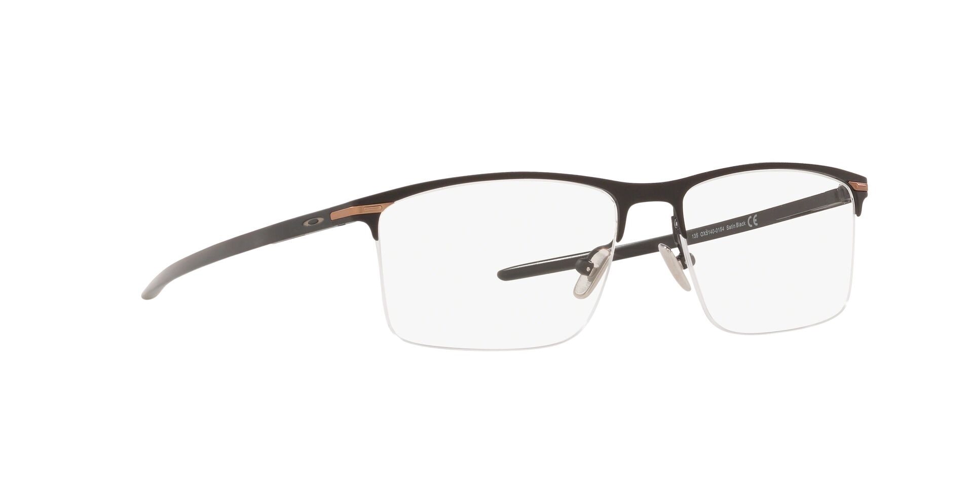 OAKLEY |時尚細邊眉框眼鏡 |時尚黑