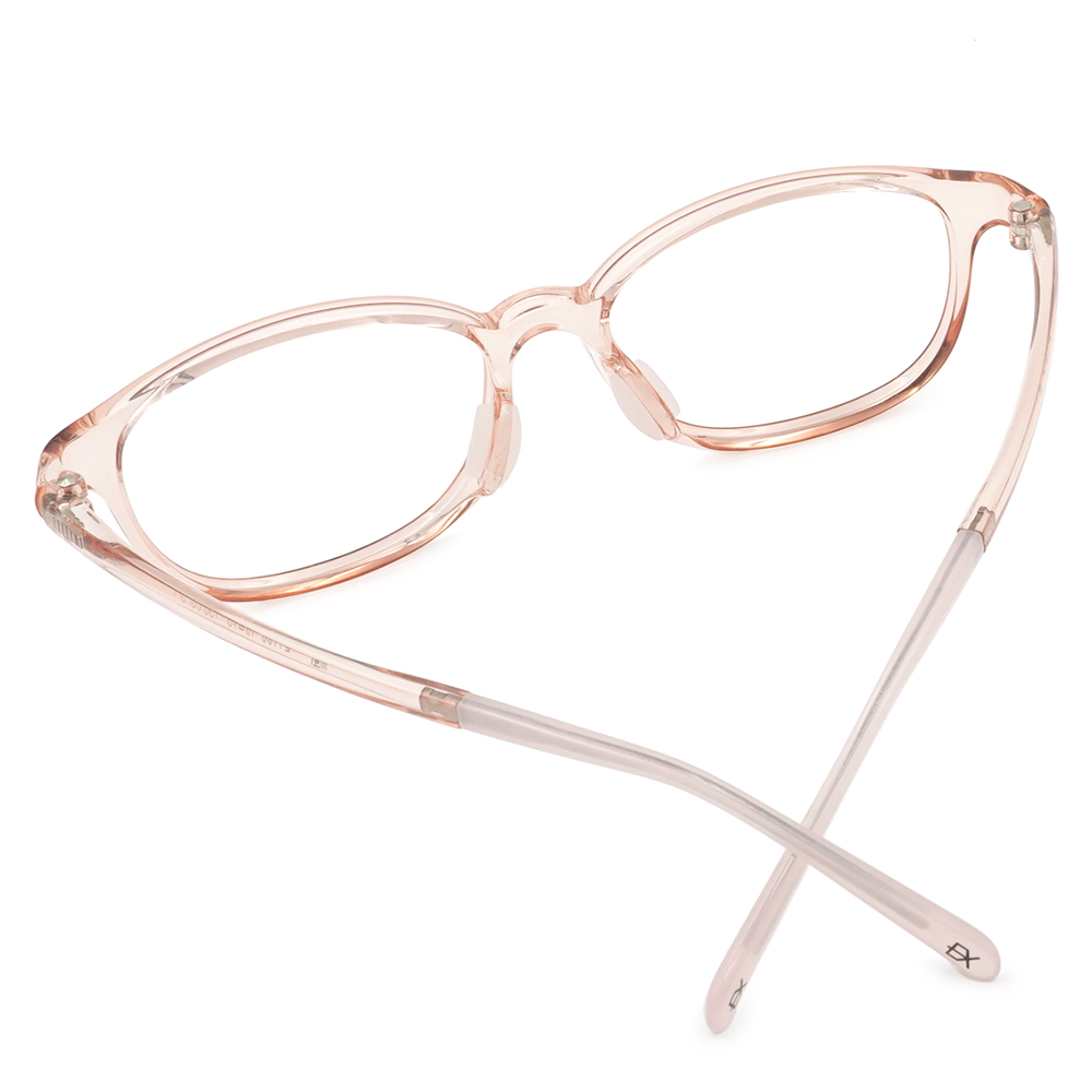 極‧舒適3.0系列 l 低調小細圓框眼鏡 l 玫瑰金