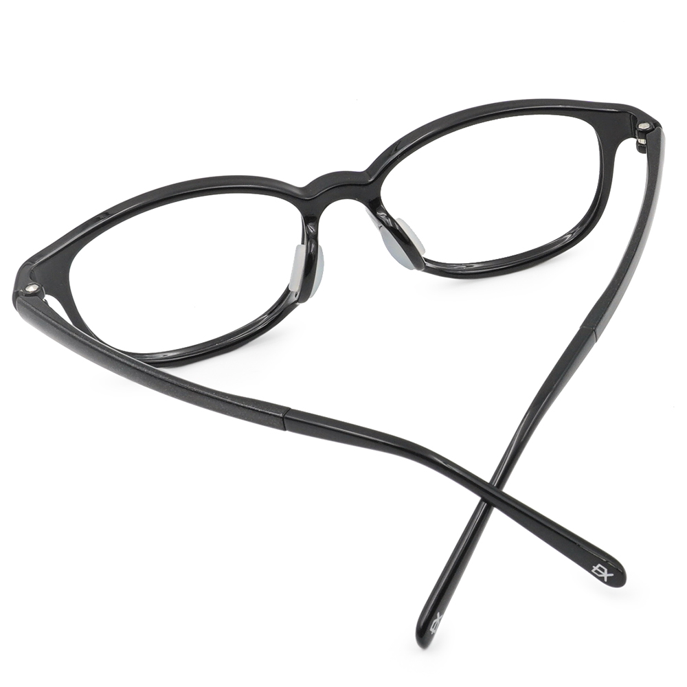 極‧舒適3.0系列 l  低調小細圓框眼鏡  l 極緻黑