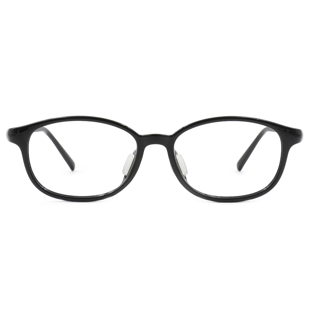 極‧舒適3.0系列 l  低調小細圓框眼鏡  l 極緻黑