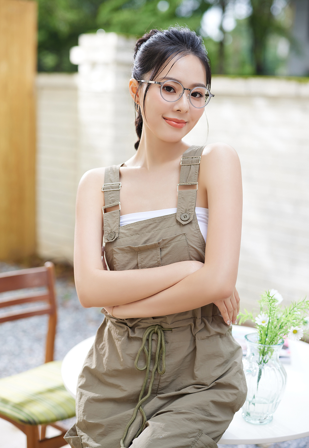 極‧舒適3.0系列 l 英倫復古多邊套圓框眼鏡 | 金屬灰