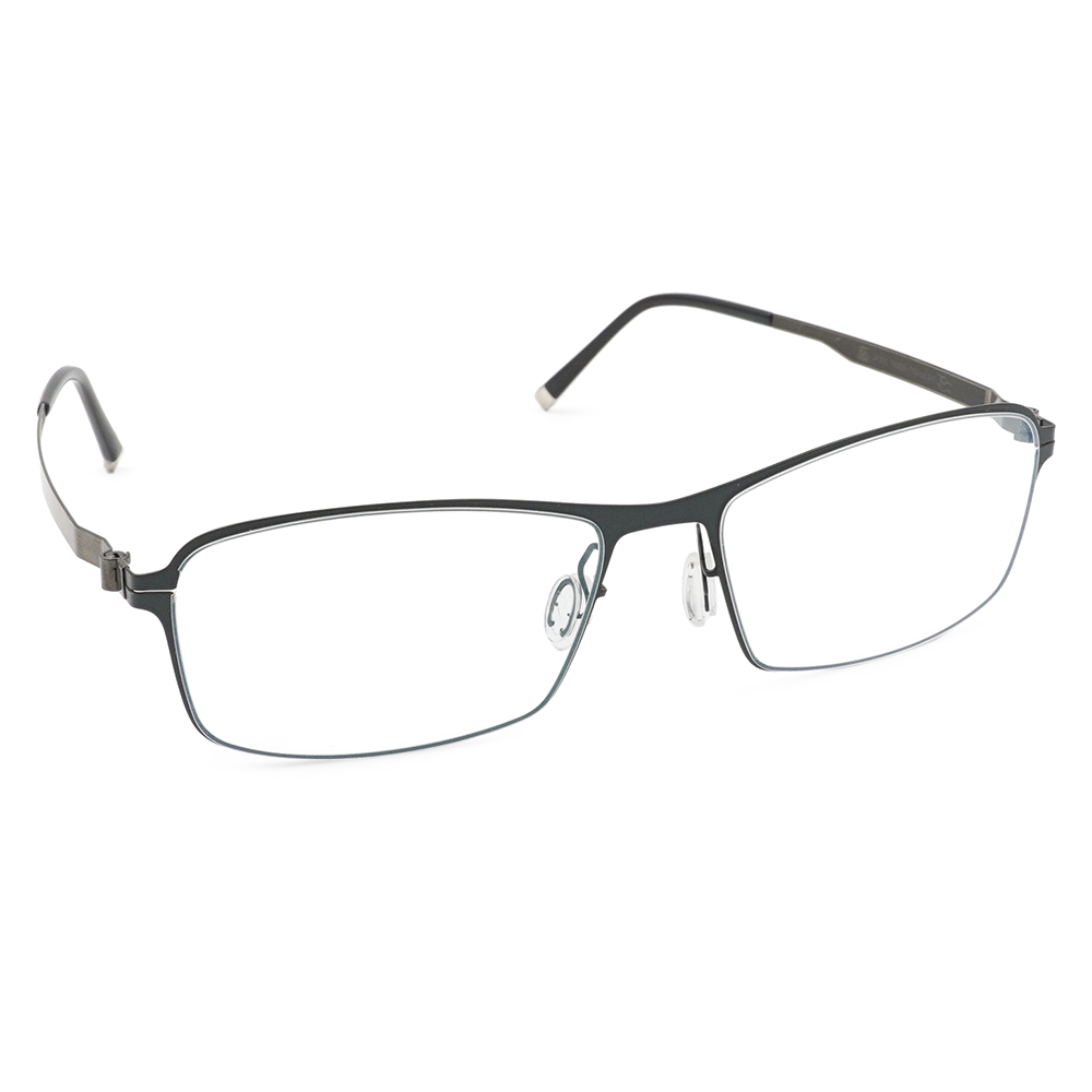 極‧舒適3.0系列 l 俐落長方框眼鏡 | 經典黑