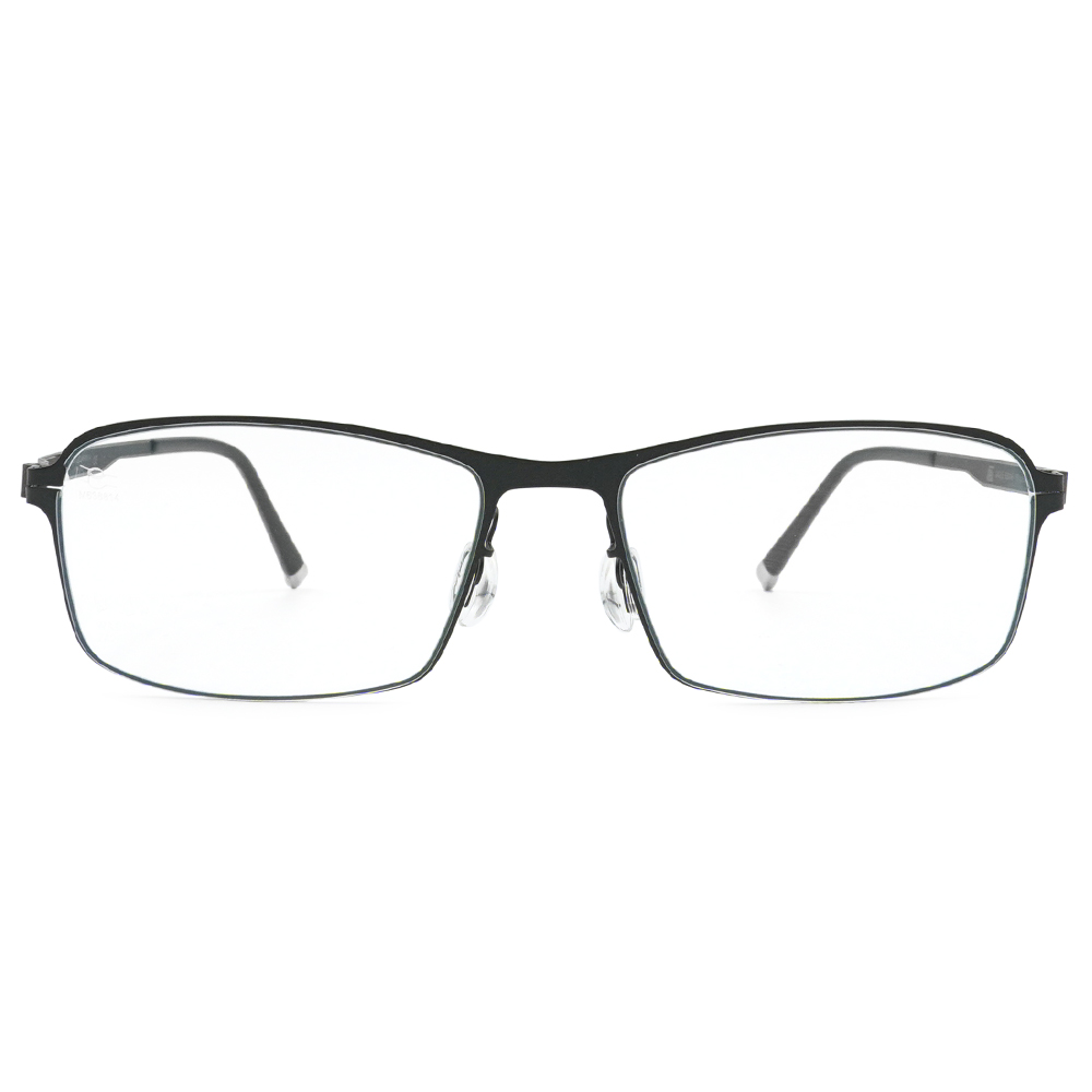 極‧舒適3.0系列 l 俐落長方框眼鏡 | 經典黑