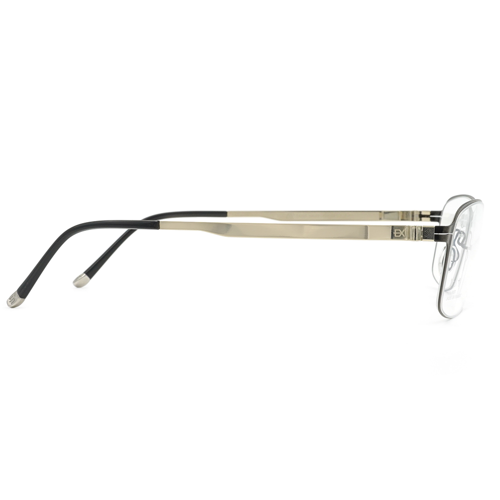 極‧舒適3.0系列 l 俐落長方框眼鏡 | 質感黑