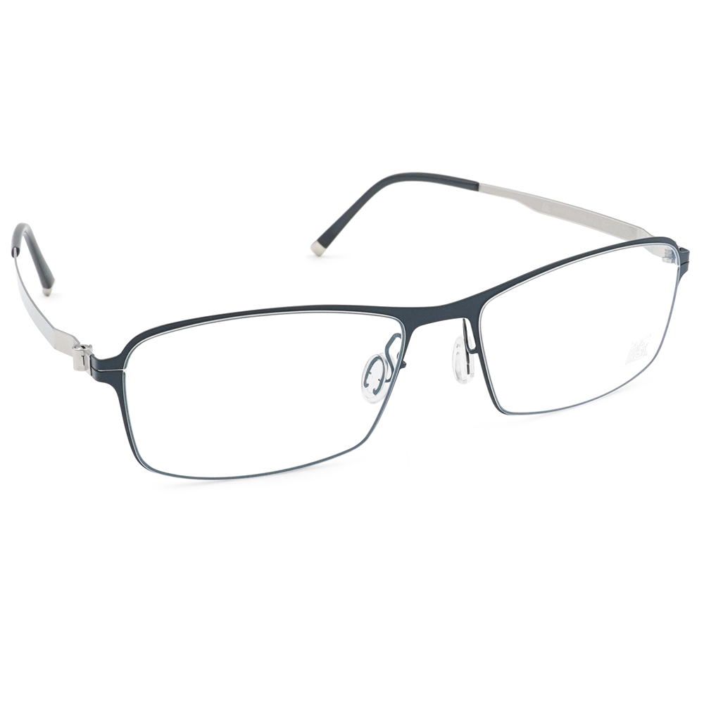 極‧舒適3.0系列 l 俐落長方框眼鏡 | 藏青