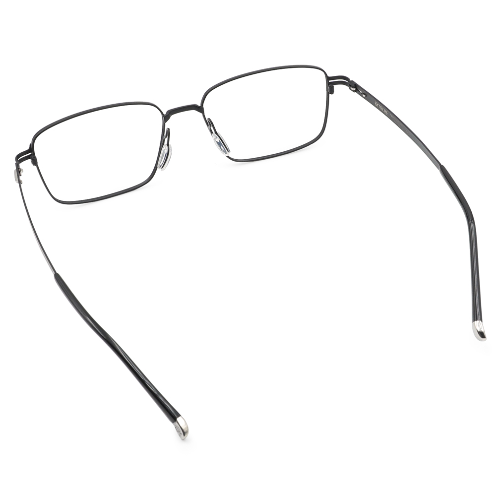 極‧舒適3.0系列 l 基礎極細方框眼鏡 | 百搭黑
