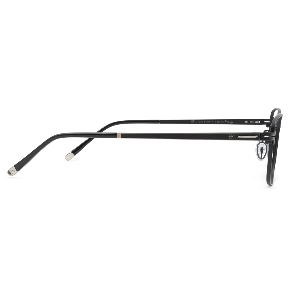 極‧舒適3.0系列 l 基礎極細方框眼鏡 | 百搭黑