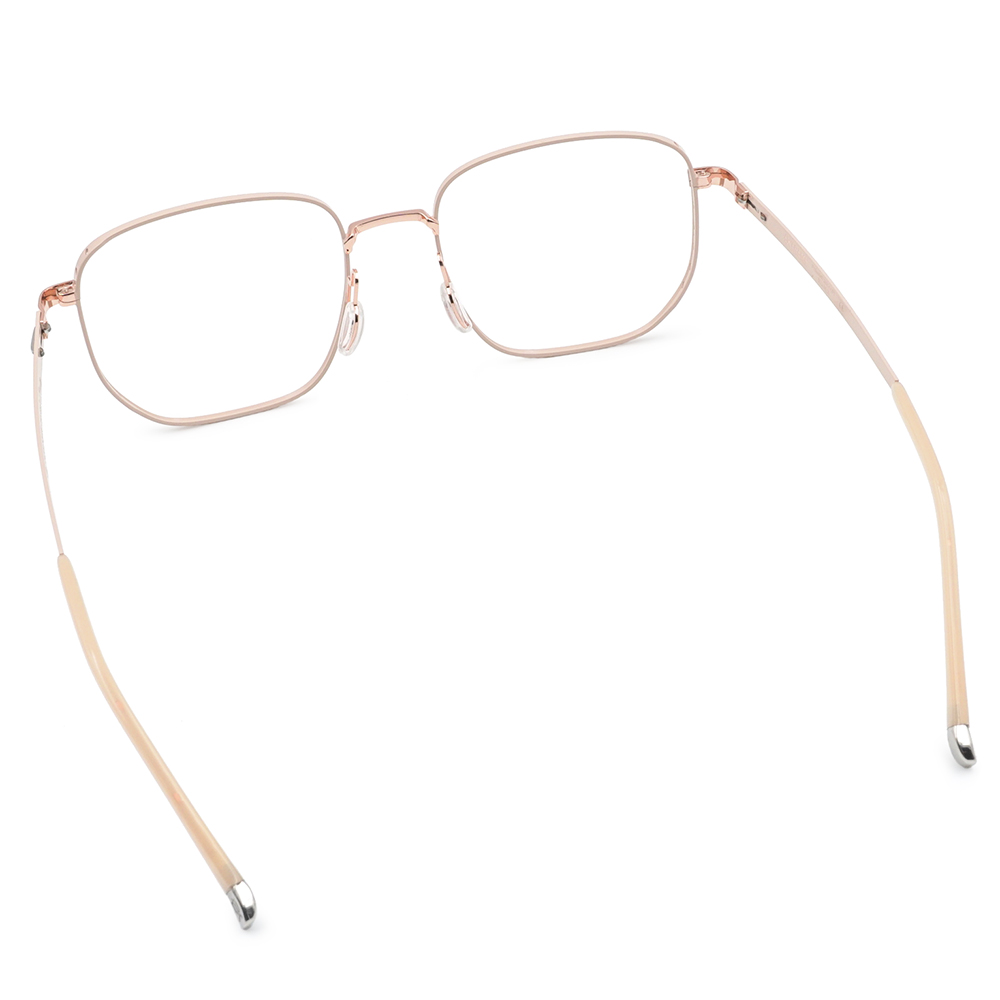 極‧舒適3.0系列 l 細緻多邊框眼鏡 l  浪漫粉膚