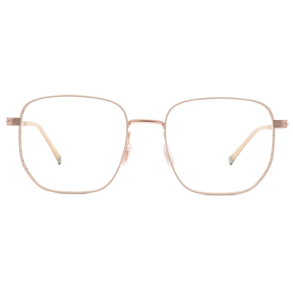 極‧舒適3.0系列 l 細緻多邊框眼鏡 l  浪漫粉膚