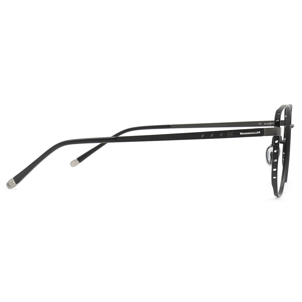 極‧舒適3.0系列 l 細緻多邊框眼鏡 l 格調黑 