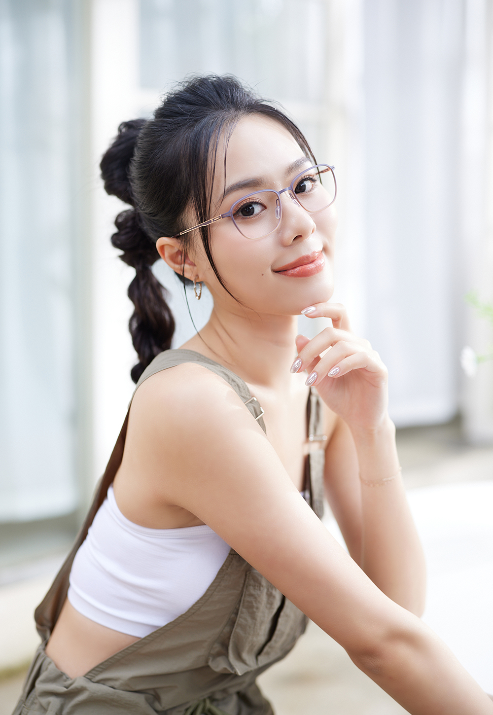 極‧舒適3.0系列 l 博學多聞多邊框眼鏡 | 漸層咖