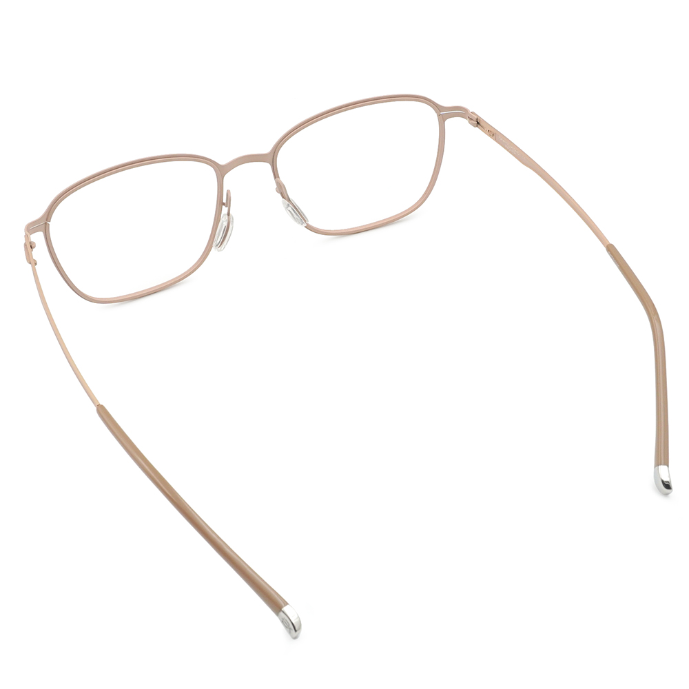 極‧舒適3.0系列 l 博學多聞多邊框眼鏡 | 淺卡其