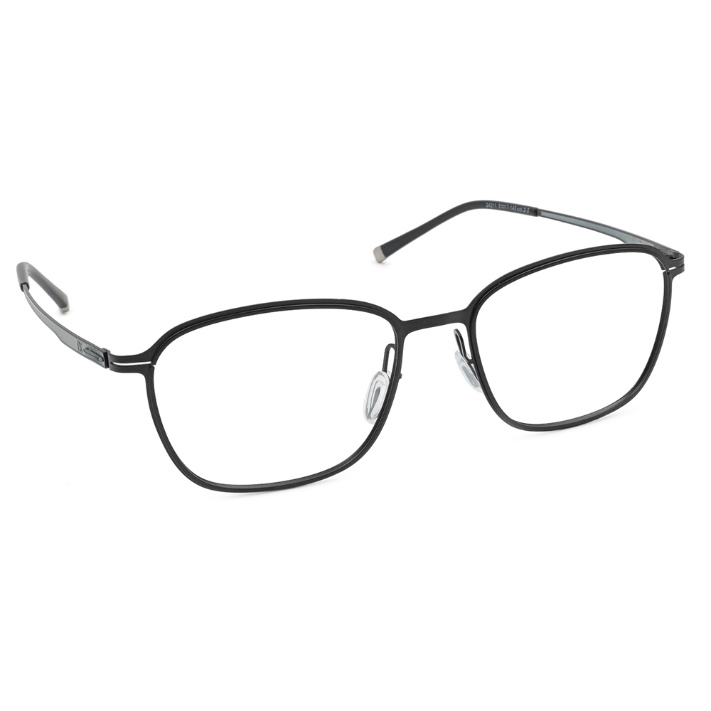 極‧舒適3.0系列 l 博學多聞多邊框眼鏡 | 知性黑