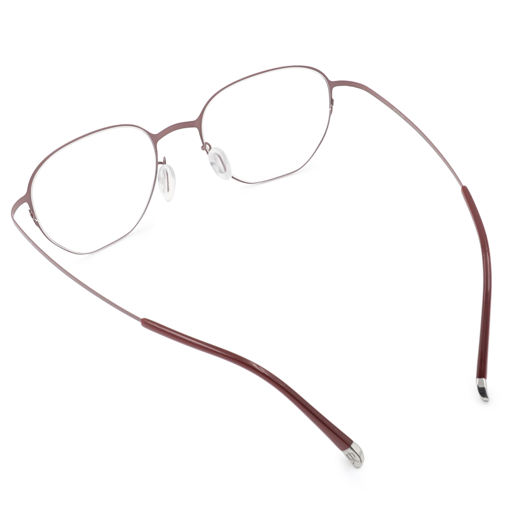 極‧舒適3.0系列 l 極彈大膽多邊圓框眼鏡 | 摩卡棕