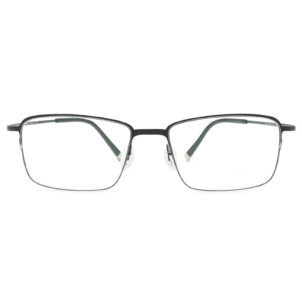 極‧舒適3.0系列 l 極彈城市步調方框眼鏡 | 黯夜黑