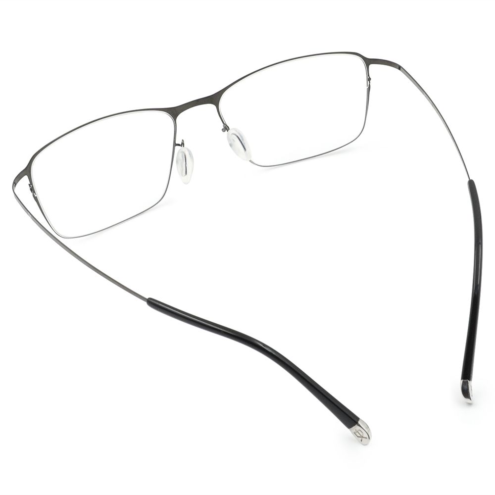 極‧舒適3.0系列 l 極彈理性長方框眼鏡 | 睿智黑