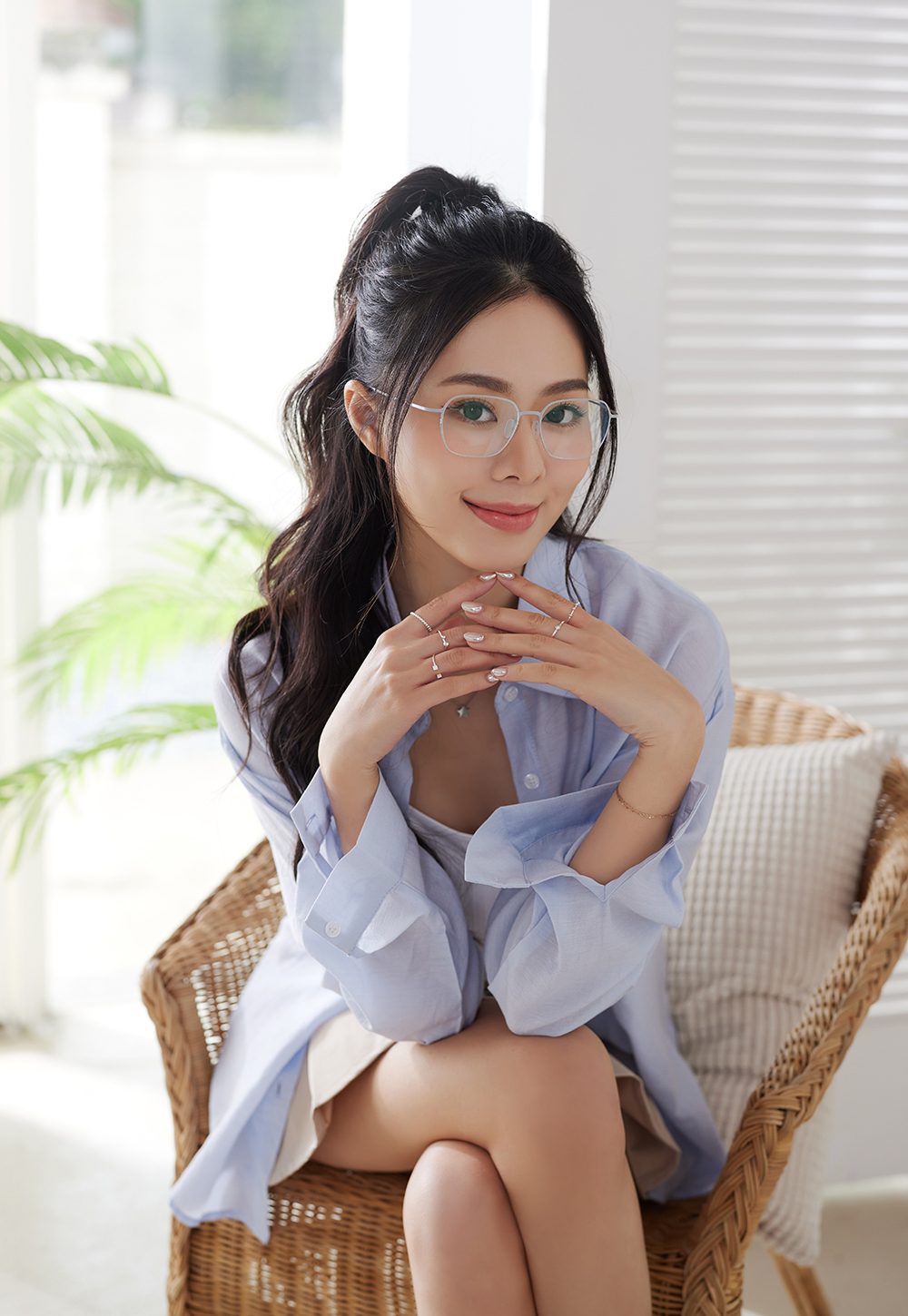 極‧舒適3.0系列 l 極彈品格多邊框眼鏡 | 鑽石銀