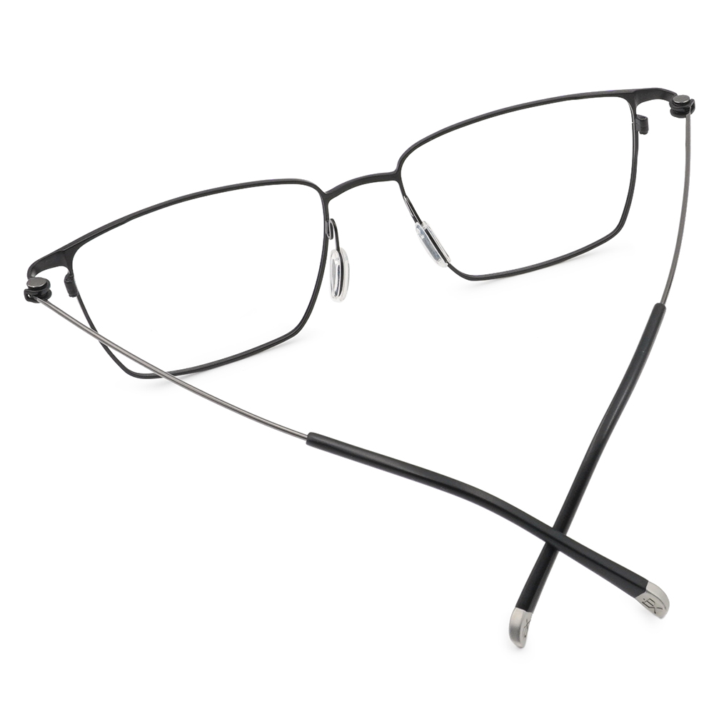 極‧舒適3.0系列 l  機密間諜方框眼鏡 | 神秘黑