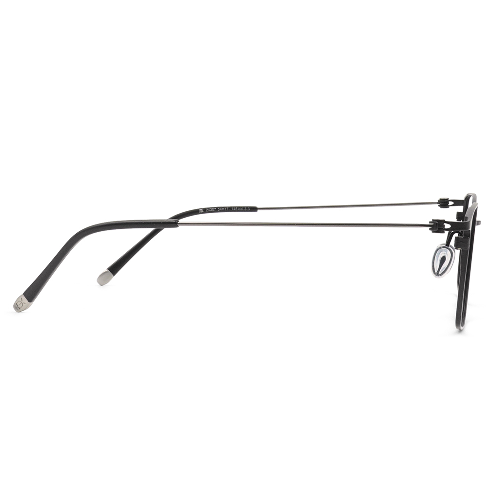 極‧舒適3.0系列 l  機密間諜方框眼鏡 | 神秘黑