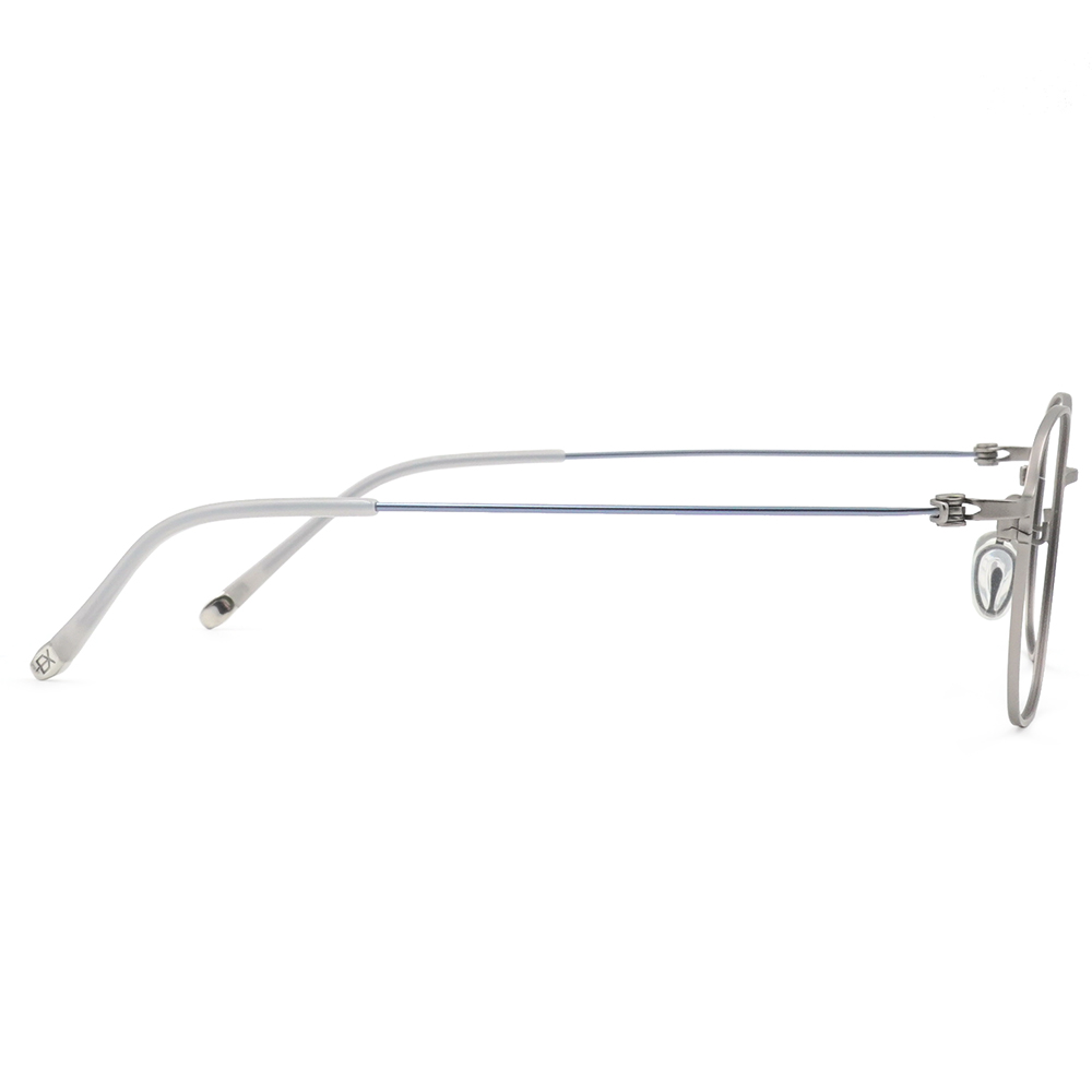 極‧舒適3.0系列 l  太空旅行多邊框眼鏡 | 銀灰