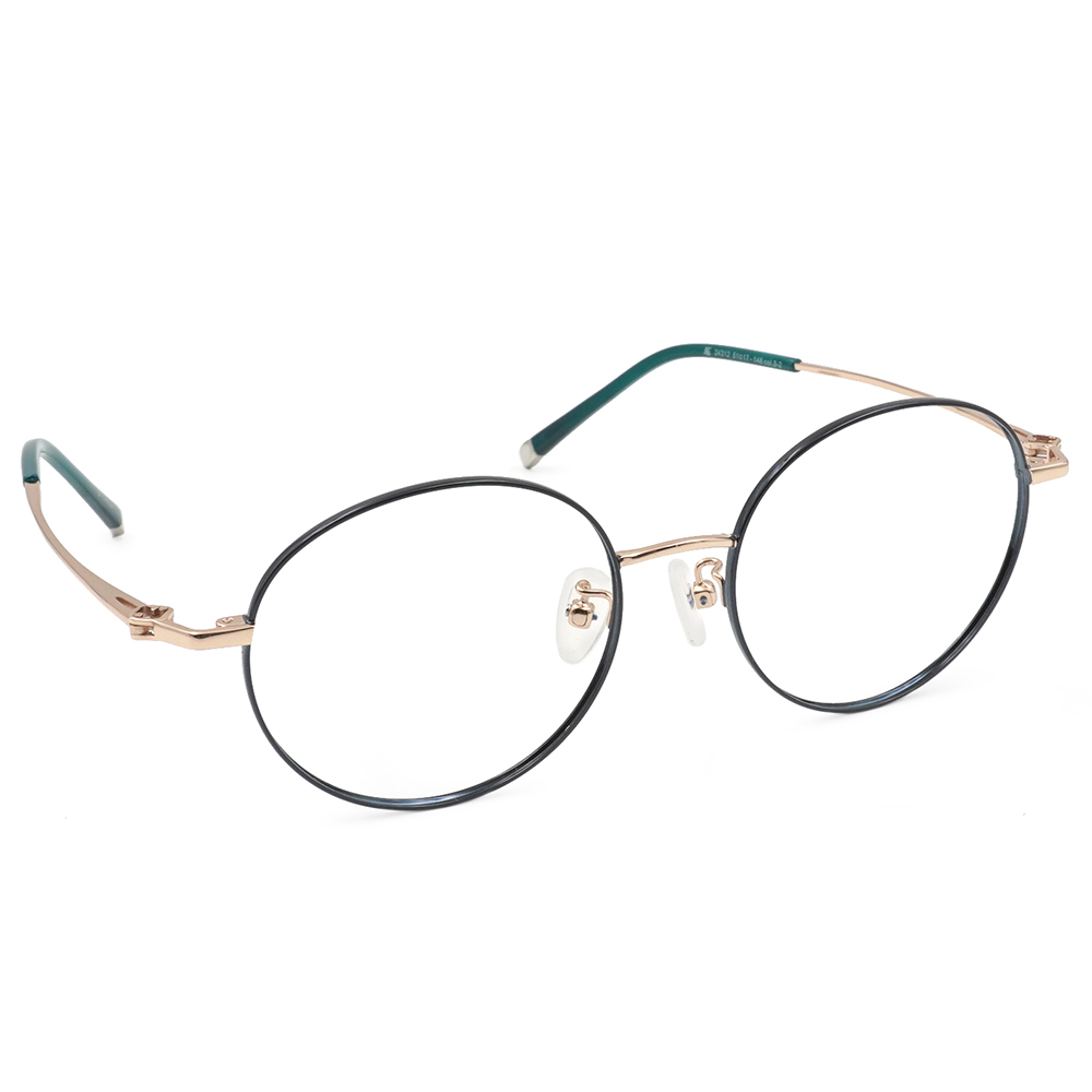 🏆IF設計獎 | 極‧舒適3.0系列 l 模範圓框眼鏡 l 墨綠金