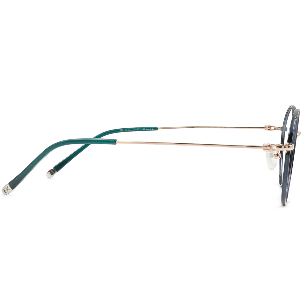 🏆IF設計獎 | 極‧舒適3.0系列 l 模範圓框眼鏡 l 墨綠金