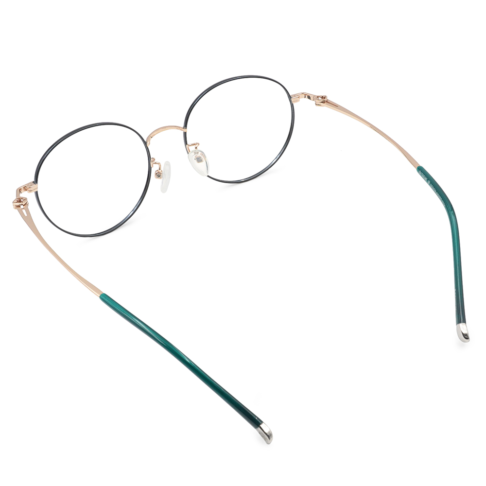 🏆IF設計獎 | 極‧舒適3.0系列 l 模範圓框眼鏡 l 墨綠金