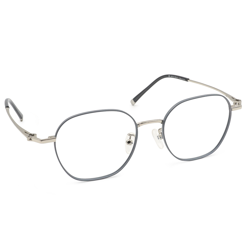 🏆IF設計獎 | 極‧舒適3.0系列 l 摩登多邊框眼鏡 l 尊榮灰