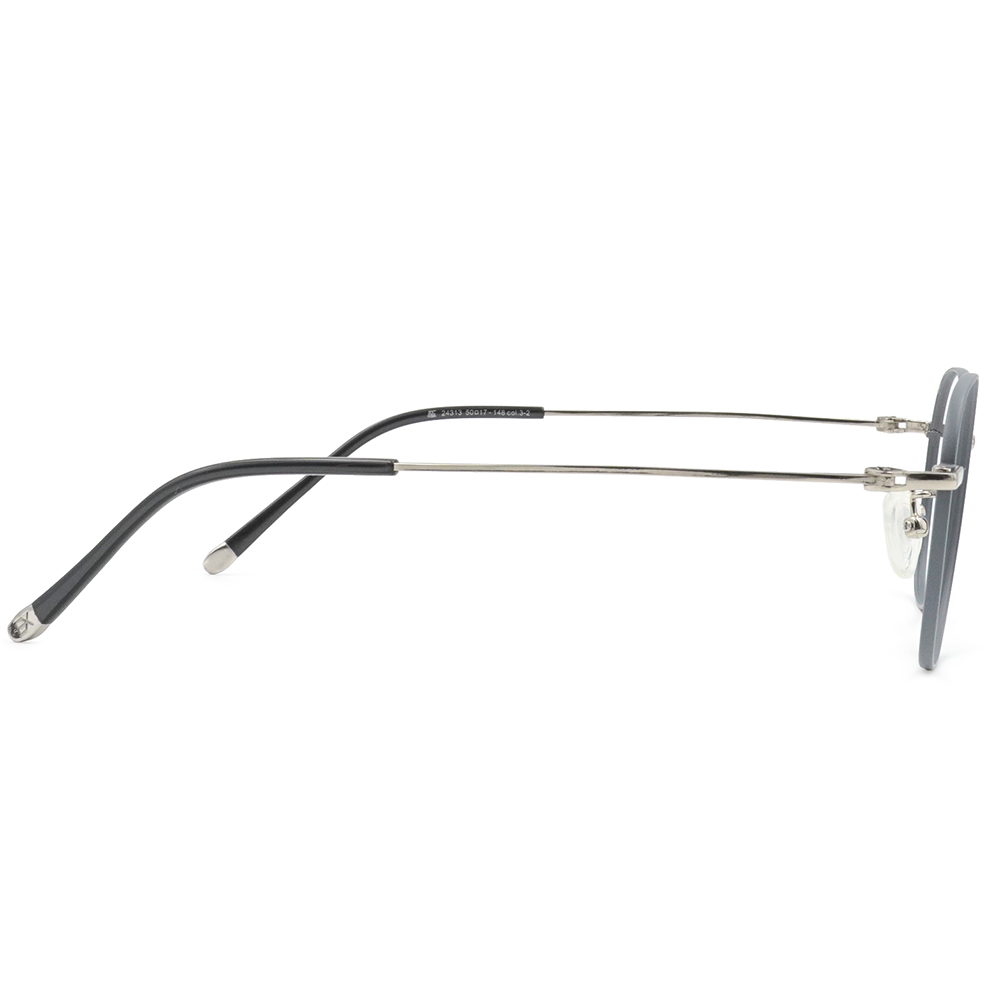 🏆IF設計獎 | 極‧舒適3.0系列 l 摩登多邊框眼鏡 l 尊榮灰