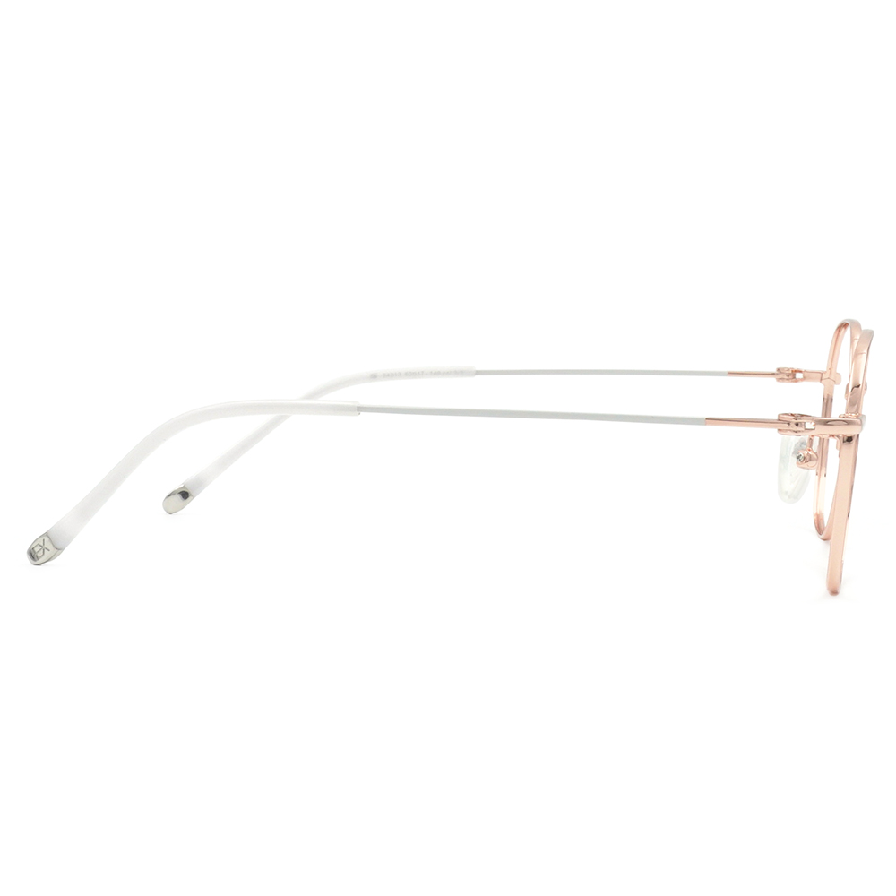 🏆IF設計獎 | 極‧舒適3.0系列 l 摩登多邊框眼鏡 l 高雅金