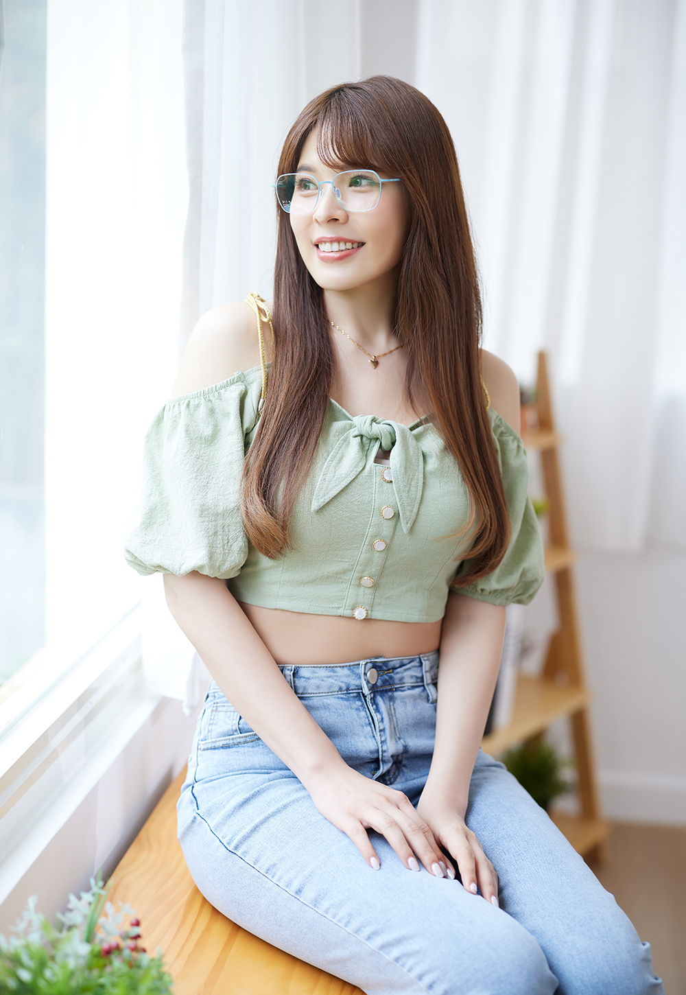 極‧舒適3.0系列 l 極彈品格多邊框眼鏡 | 蒂芬妮綠