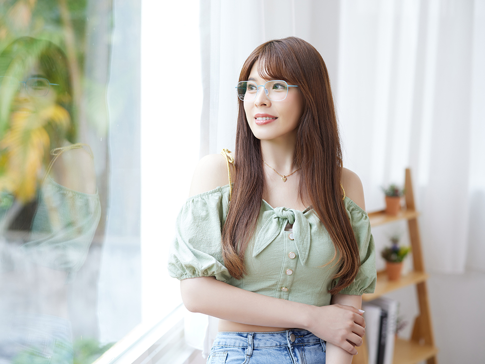 極‧舒適3.0系列 l 極彈品格多邊框眼鏡 | 蒂芬妮綠