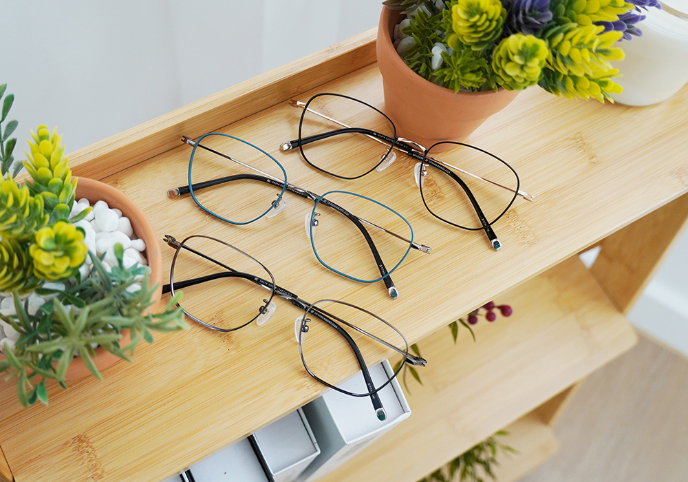 🏆IF設計獎 | 極‧舒適3.0系列 l 文青方框眼鏡 l 鋼琴黑