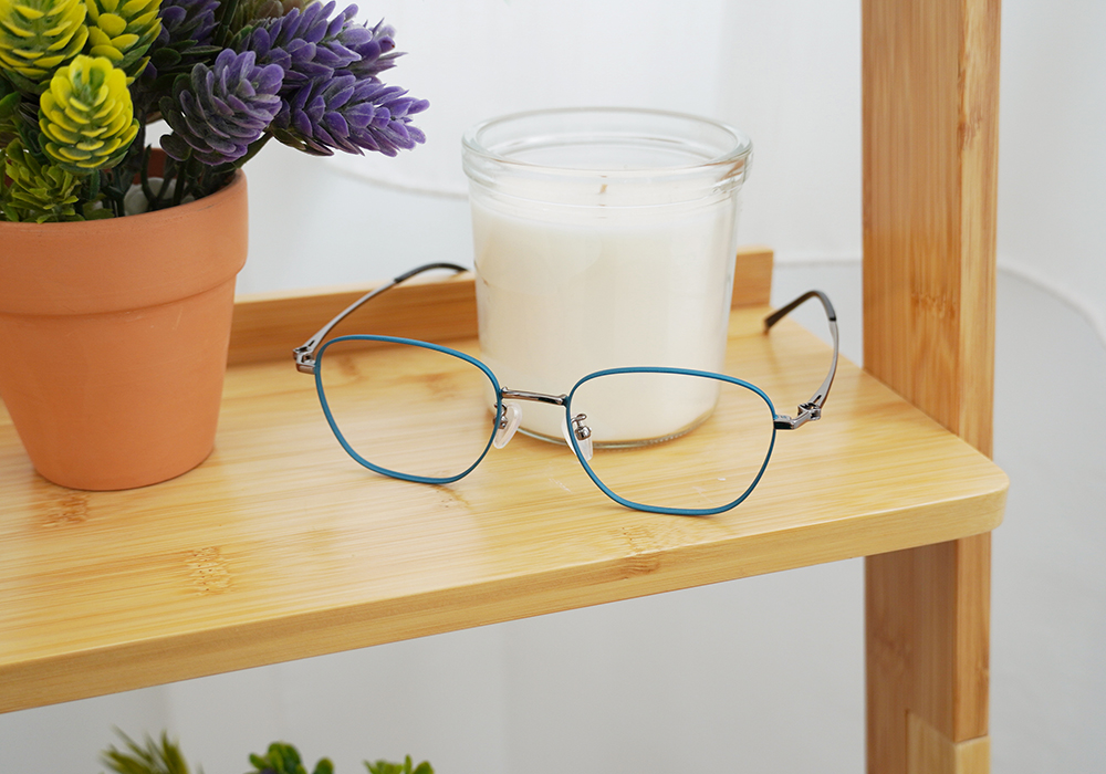 🏆IF設計獎 | 極‧舒適3.0系列 l 文青方框眼鏡 l 綠松石