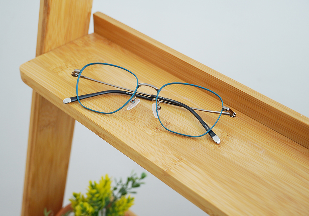 🏆IF設計獎 | 極‧舒適3.0系列 l 文青方框眼鏡 l 綠松石