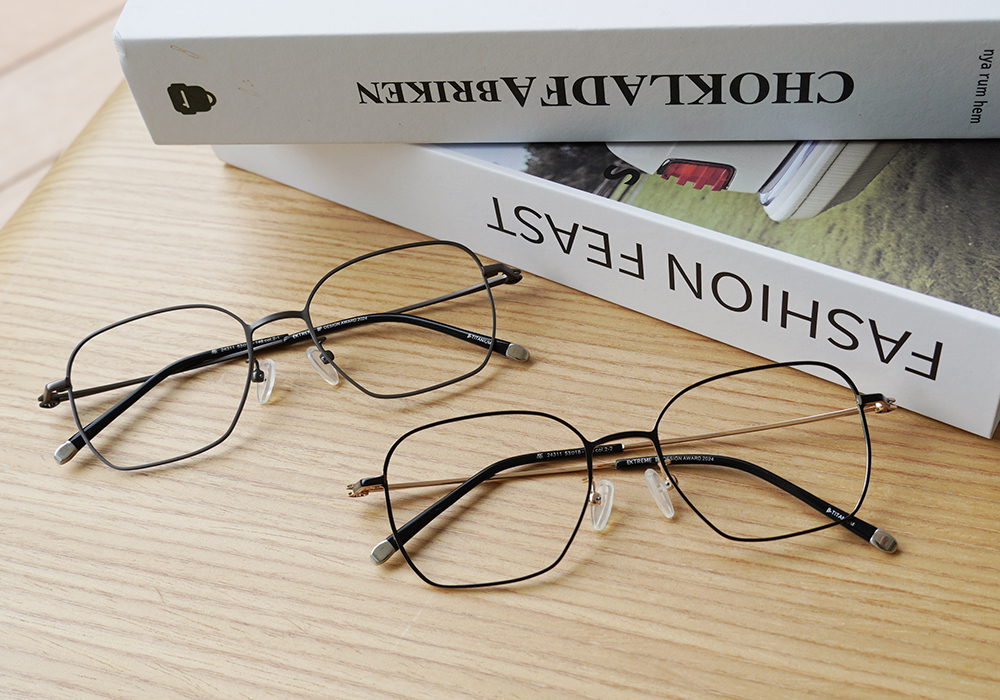 🏆IF設計獎 | 極‧舒適3.0系列 l 品格大方框眼鏡 l 爵士黑