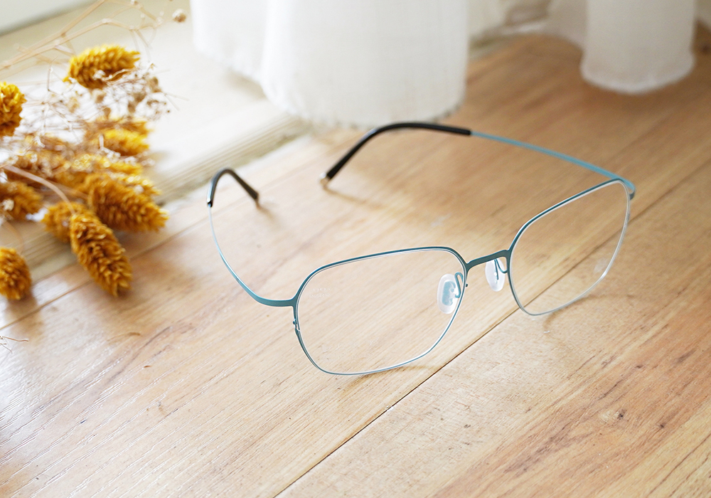 極‧舒適3.0系列 l 極彈品格多邊框眼鏡 | 蒂芬妮綠