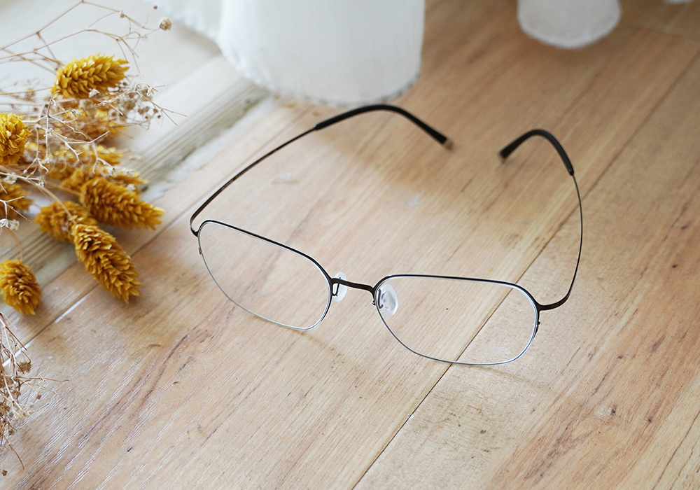 極‧舒適3.0系列 l 極彈品格多邊框眼鏡 | 格調黑