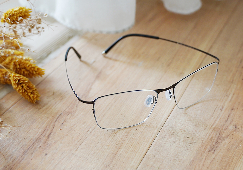 極‧舒適3.0系列 l 極彈理性長方框眼鏡 | 睿智黑