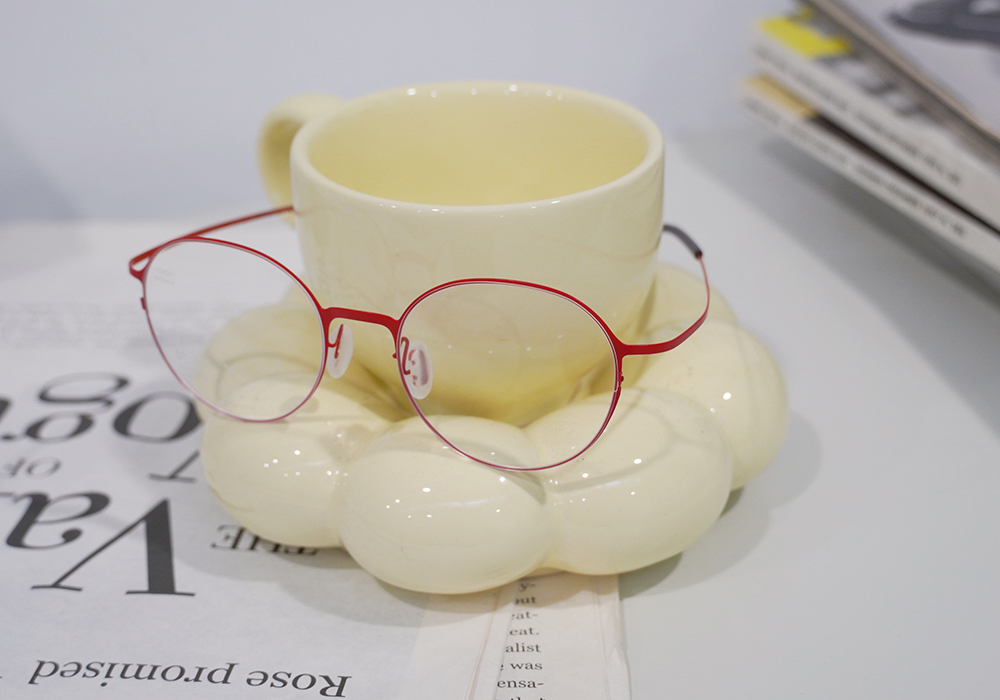 極‧舒適3.0系列 l 極彈馬卡龍色圓框眼鏡 | 大勢紅