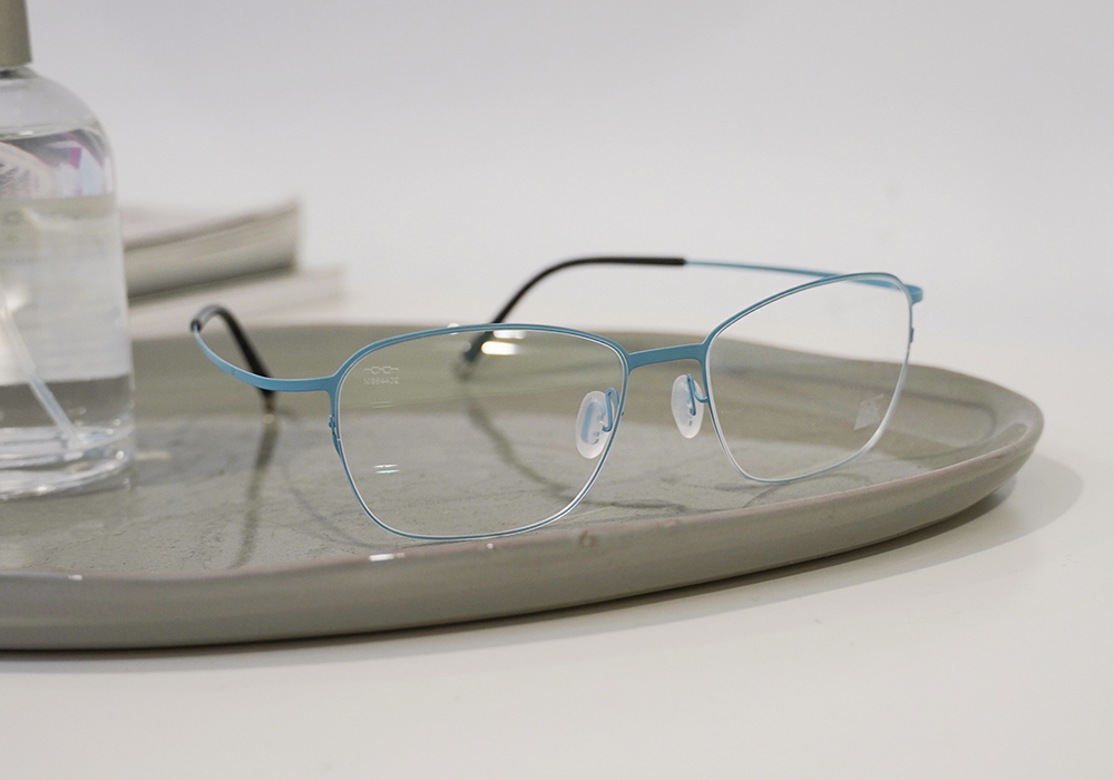 極‧舒適3.0系列 l 極彈獨特長方框眼鏡 | 天空藍