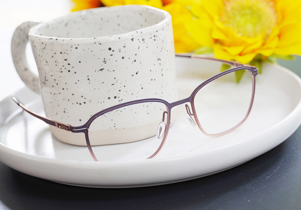 極‧舒適3.0系列 l 博學多聞多邊框眼鏡 | 漸層咖