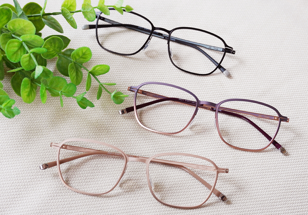 極‧舒適3.0系列 l 博學多聞多邊框眼鏡 | 漸層咖